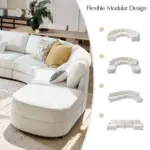 Callway Luxury Sofa Beige (5)