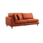 Elvaron Luxury Corner Sofa Orange (1)