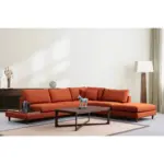 Elvaron Luxury Corner Sofa Orange (4)
