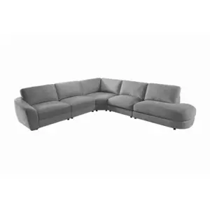 Frankie Luxury Corner Sofa Gry (14)