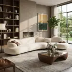 Lavio Luxury Corner Sofa Beige (9)