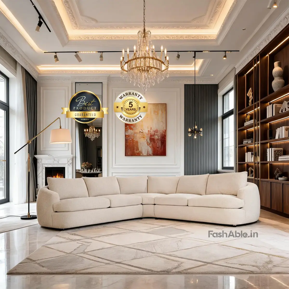 Norano Luxury Corner Sofa (7)