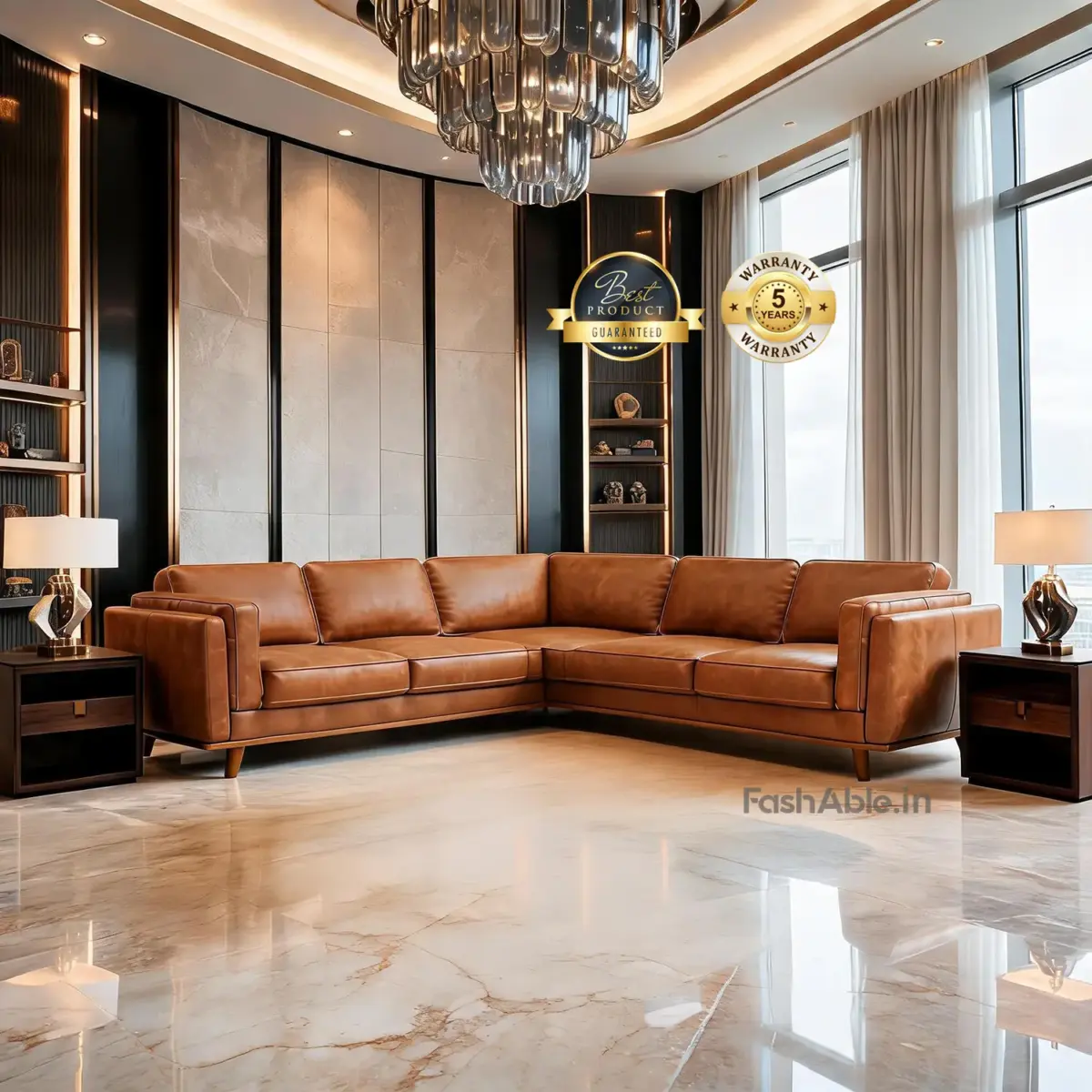 Parkline Luxury Corner Sofa (1) main