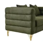 Wyndor Luxury Corner Sofa Green (2)