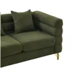 Wyndor Luxury Corner Sofa Green (4)