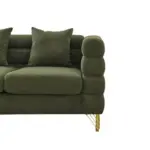 Wyndor Luxury Corner Sofa Green (9)