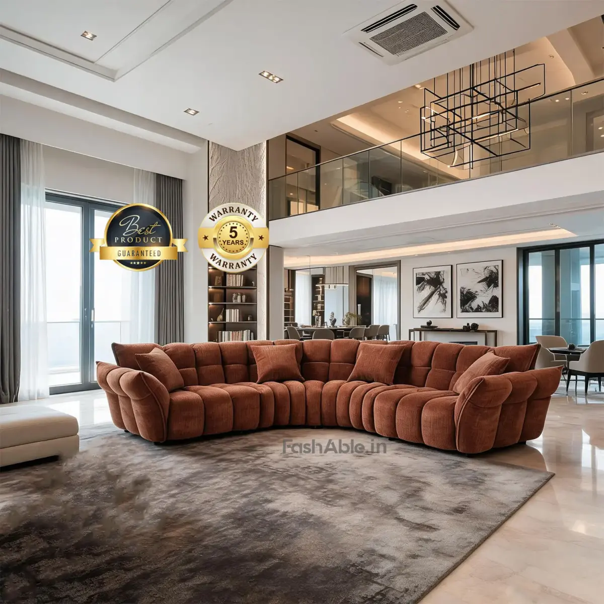 Zaffiro Luxury Corner Sofa