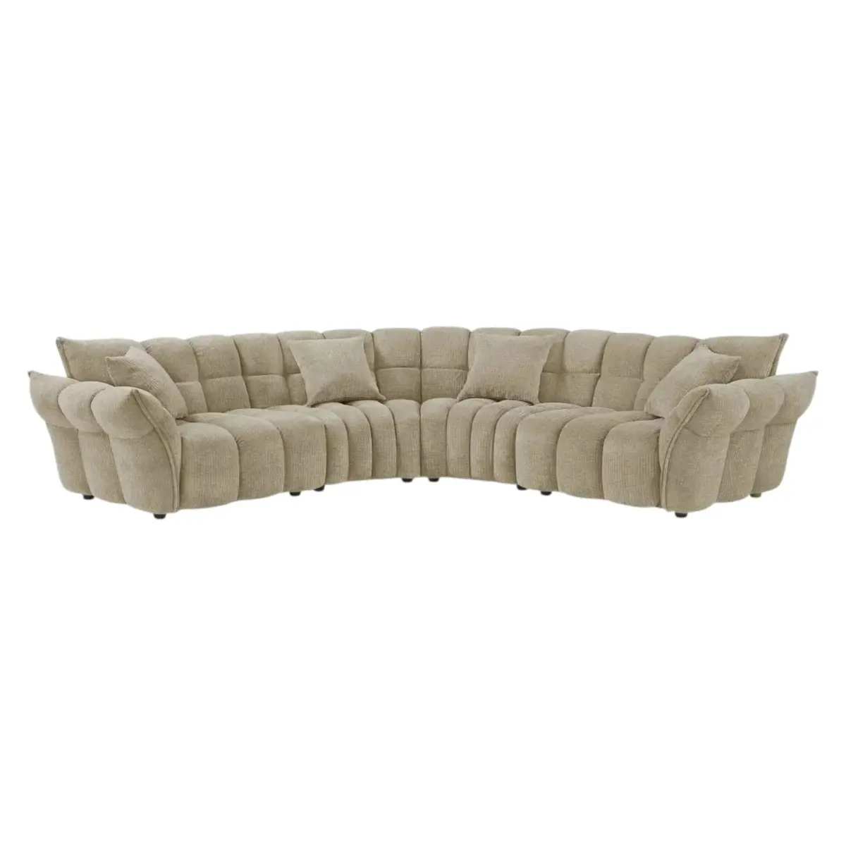 Zaffiro Luxury Corner Sofa LBeige (4)