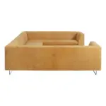 Zolento Luxury Corner Sofa Yellow (2)