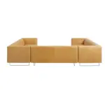 Zolento Luxury Corner Sofa Yellow (6)