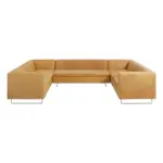 Zolento Luxury Corner Sofa Yellow (8)