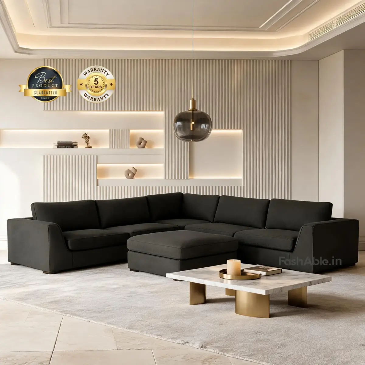 ArcDream Corner Sofa DRGRY (1)