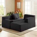Calista LHS Sofa Black (1)