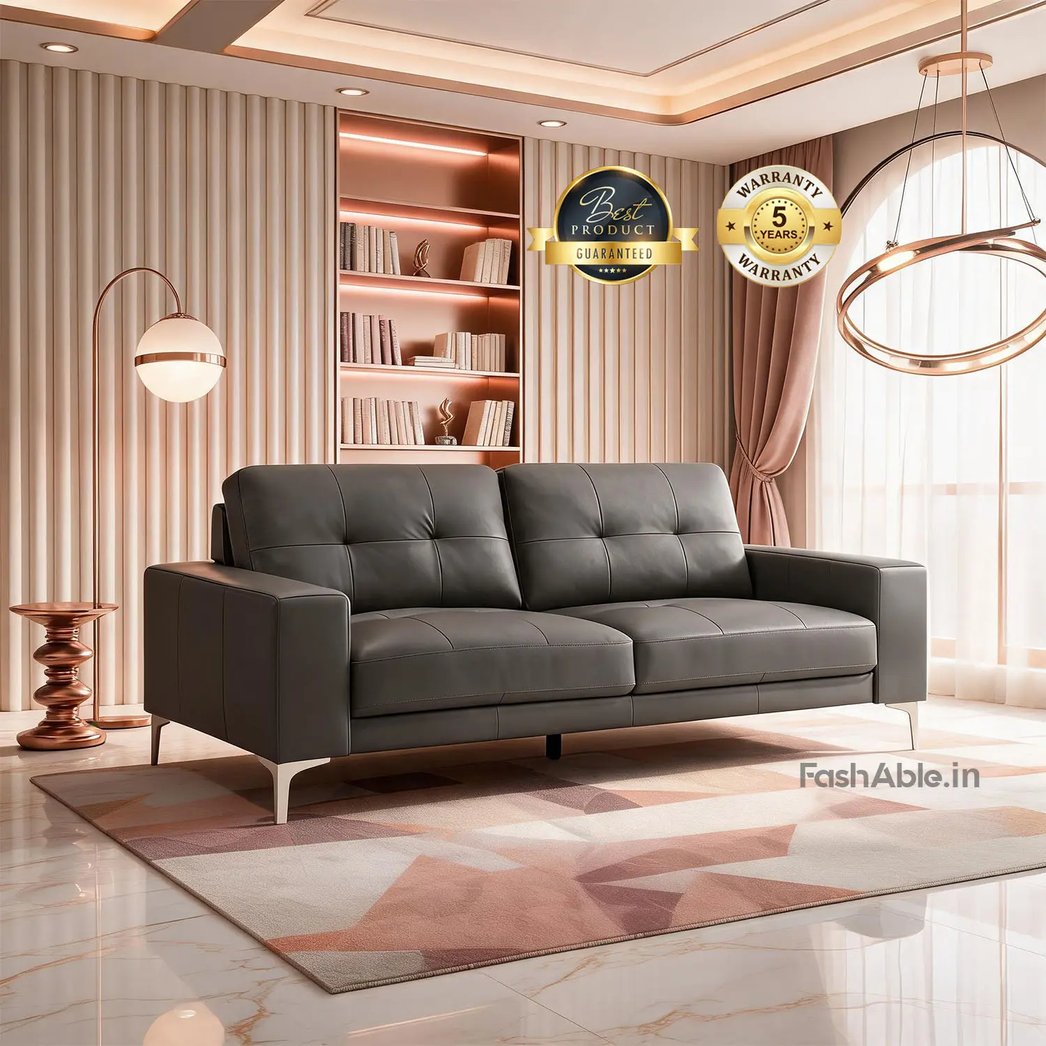 CalmRest LXY 2 Seater Sofa Grey CalmRest LXY 2 Seater Sofa Grey