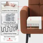 CushiRest Sofa Brwn (11)
