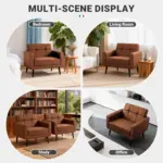 CushiRest Sofa Brwn (9)