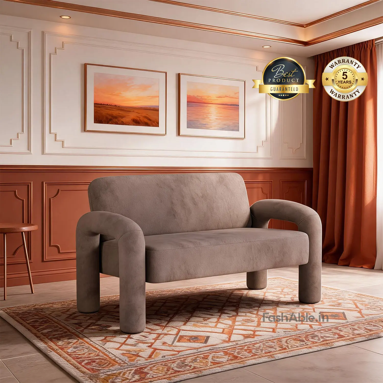 Davro LXY Sofa 2 Seater Grey (4) Davro LXY Sofa 2 Seater Grey (4)