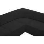 Ember Corner Sofa Black (3)