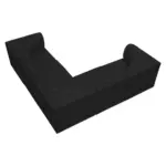 Ember Corner Sofa Black (4)