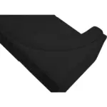Ember Corner Sofa Black (6)