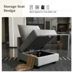 FamComfo Corner Sofa Lgrey (8)