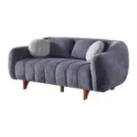 Ferrico 2 Seater Sofa Grey (1)