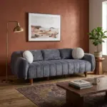 Ferrico 3 Seater Sofa Grey (3)