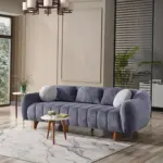 Ferrico 3 Seater Sofa Grey (4)