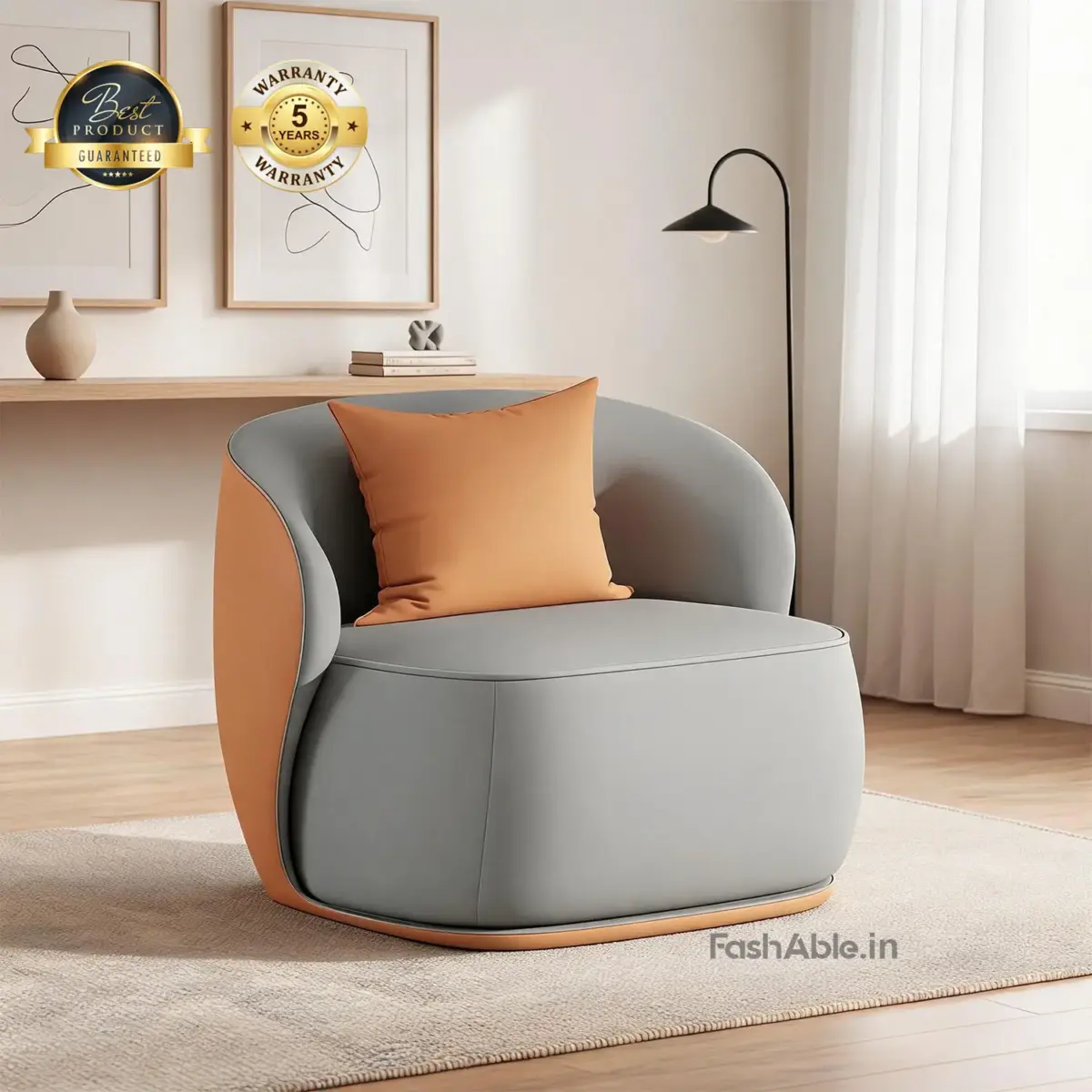 Flowio LXY 1 Seater GreyOrange