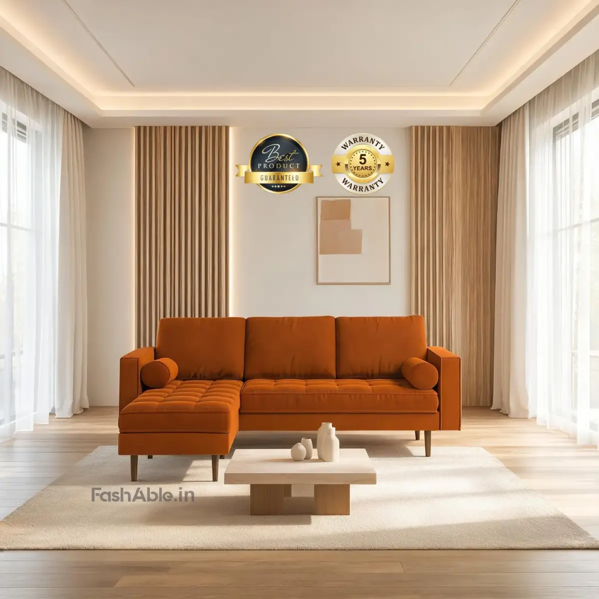 FluxCore RHS Sofa Orng main