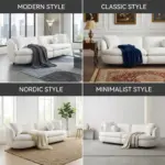 Furnique LXY Sofa White (7)