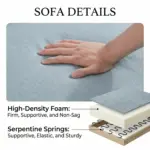 FurnixRest Sofa Light Grn (8)