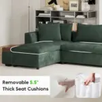 Galaxion RHS Sofa Grn (6)