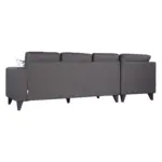 GatherRest RHS Sofa Brown (5)