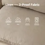 Hana Corner Sofa Beige (5)