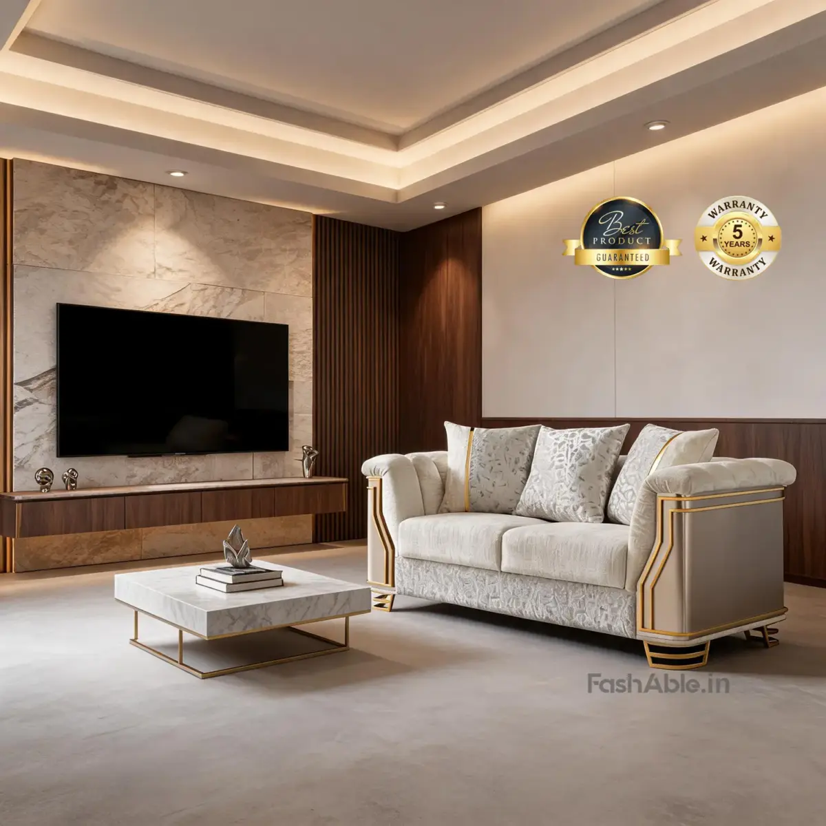 HatrickLook Sofa 2 S Crm (1)