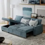 Hearthly Sofa RHS Blue (13)