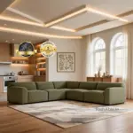 Invictus Corner Sofa Dgreen (9)