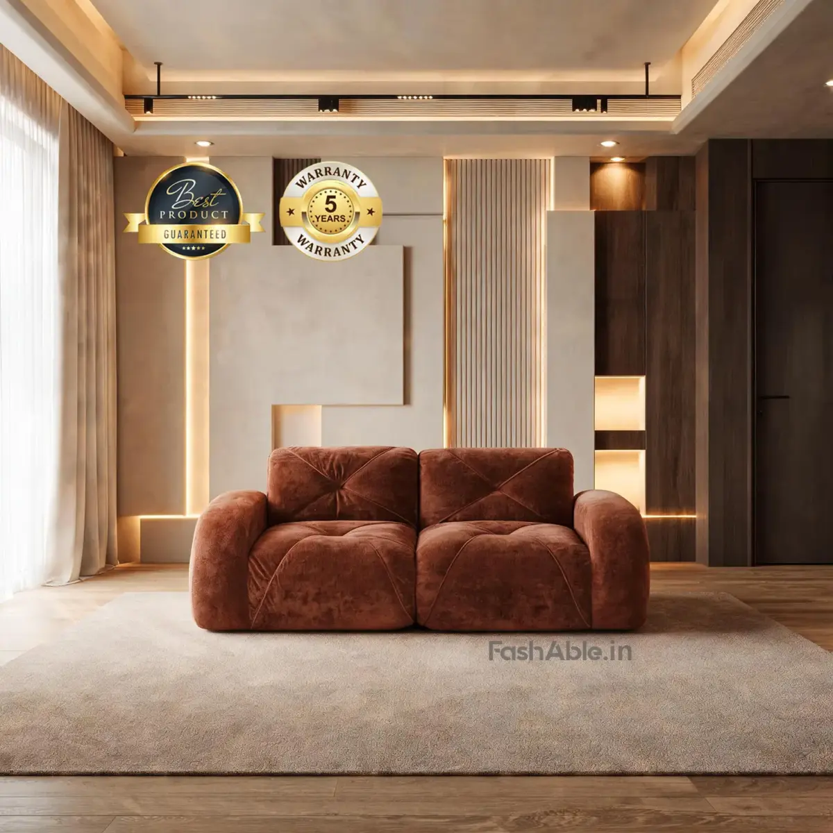 Loafy LXY Sofa Red (2)