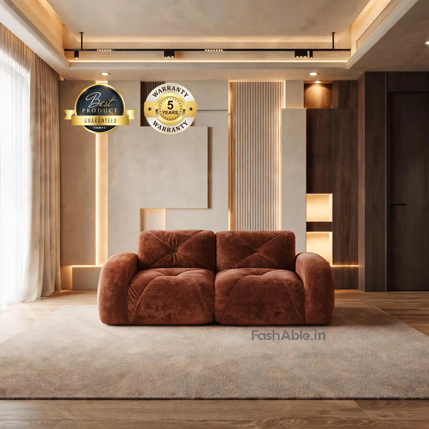 Loafy LXY Sofa Red (2) Loafy LXY Sofa Red (2)