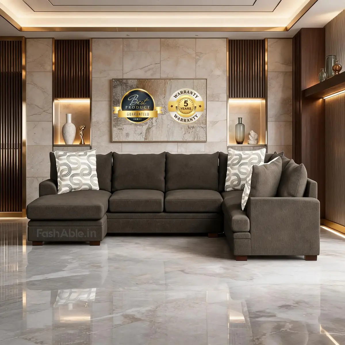 Magnor RHS Chaise L Shaped Living Room Sofa B (1)