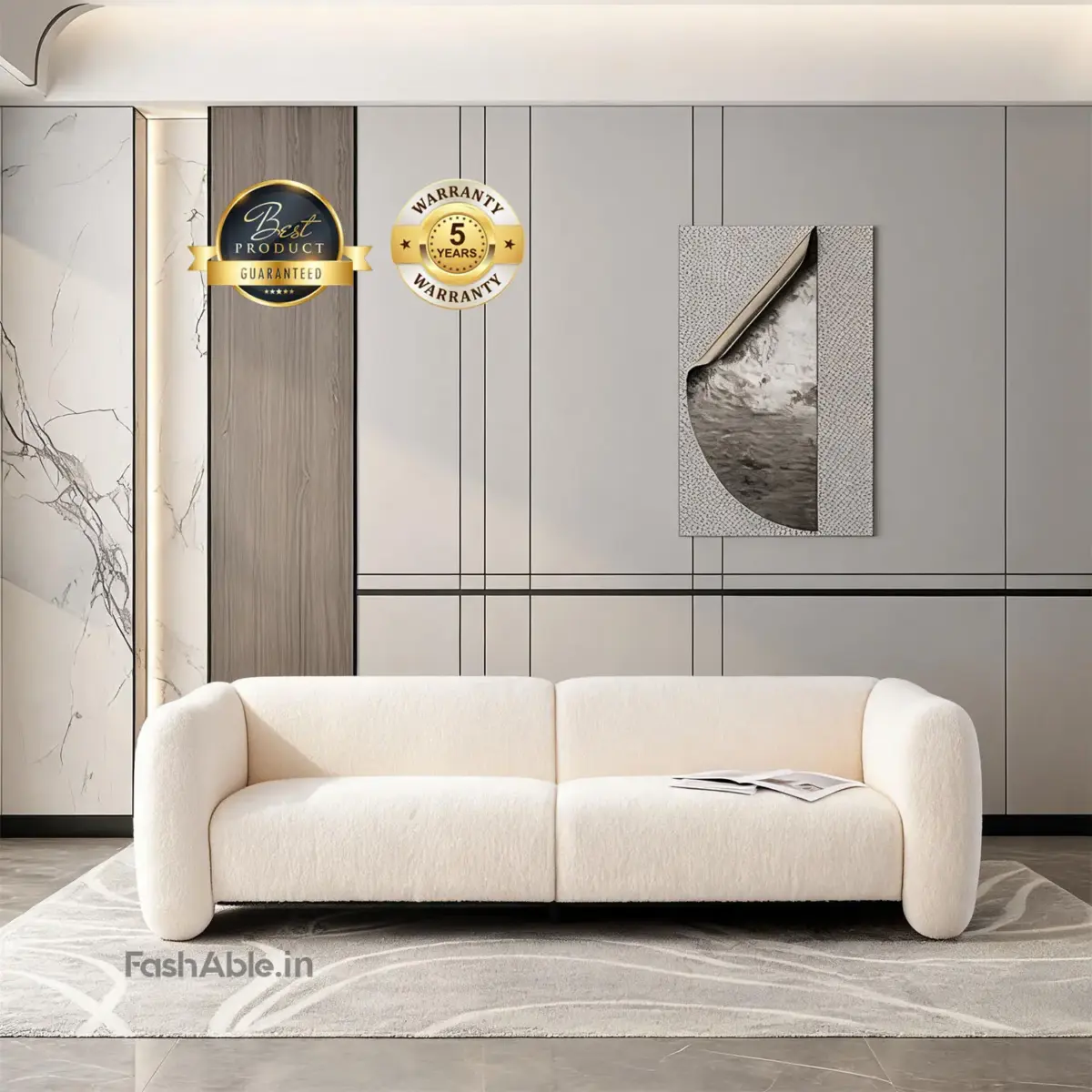 Monvique LXY Sofa Beige