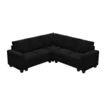 NeoVerse Corner Sofa Blk ( (9)