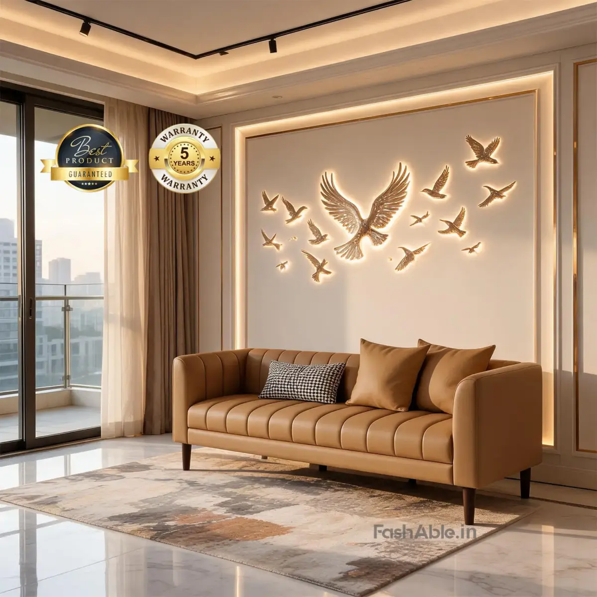 Newto LXY Sofa Brown (10)
