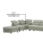 Sitaare RHS Sofa Green (9)