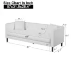 Size Chart 2 Seater