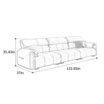 Size Chart 3 Seater