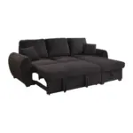 Soflister LHS Sofa CumBed Black (4)