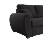 Soflister LHS Sofa CumBed Black (5)