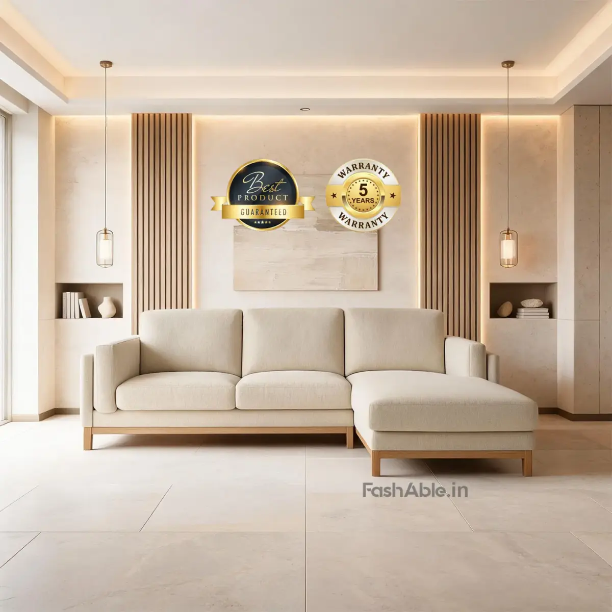 Spartan LHS Sofa Beige
